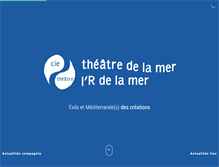 Tablet Screenshot of letheatredelamer.fr